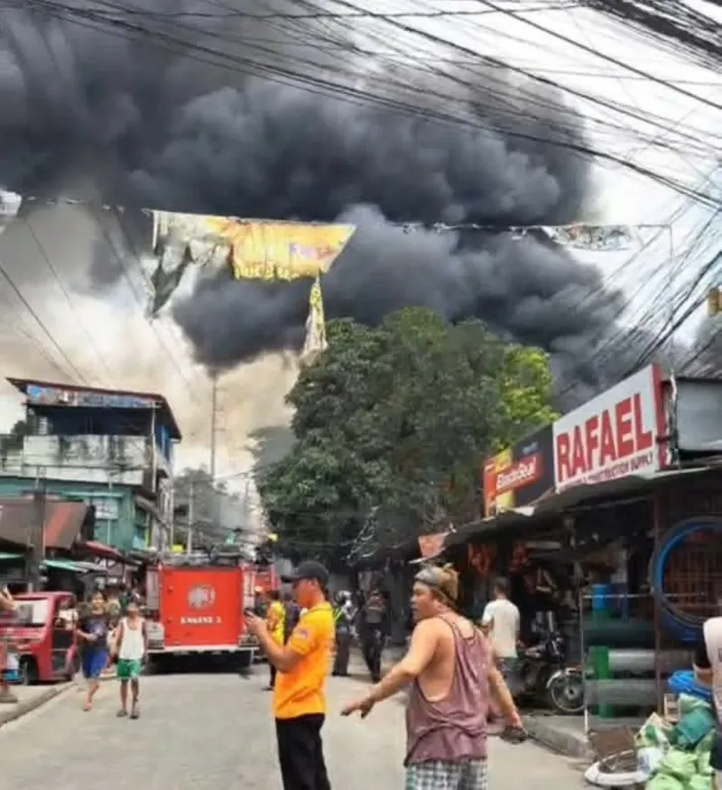 Third Alarm Fire Hits Payatas Residential Area in QC