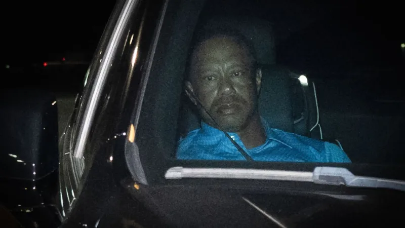Tiger Woods expresses shock in 2017 DUI arrest footage