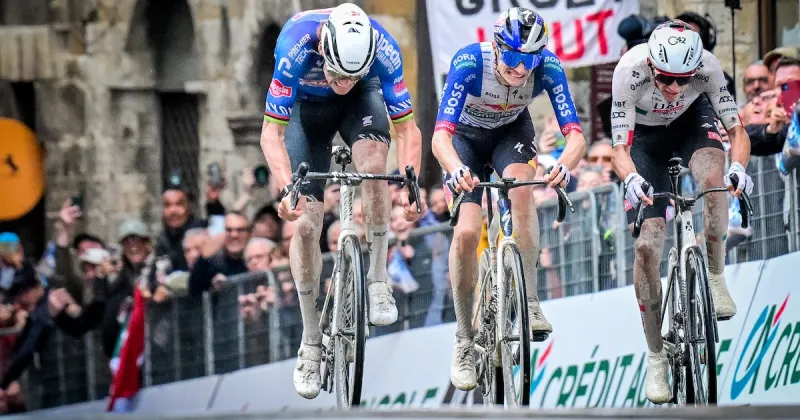 Van der Poel s'impose sur la 2e étape de Tirreno-Adriatico, les Belges distancés