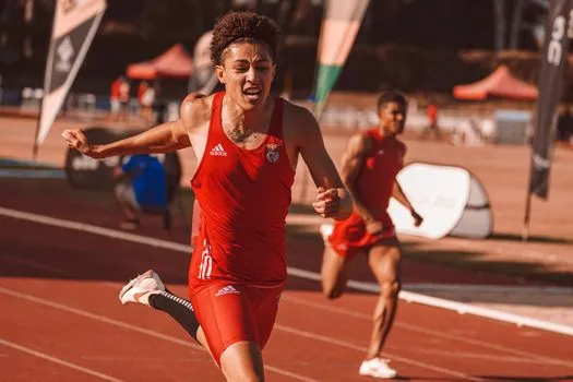 Tom Wins Veteran's Track and Field Event