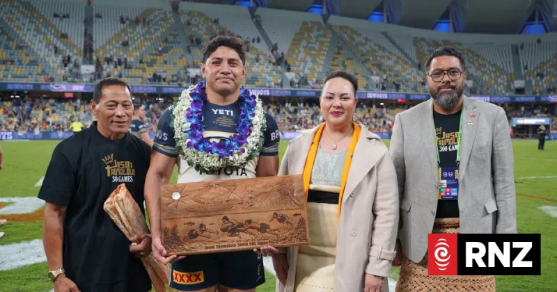 Tongan Royalty Attends Taumalolo's 300th NRL Game