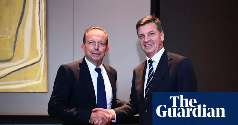 Tony Abbott Backs One Nation Preference Deal