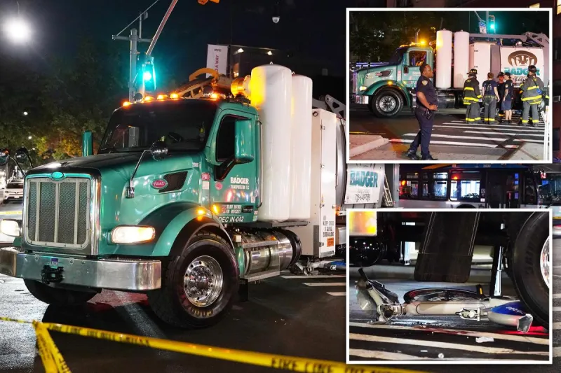 Truck kills 15-year-old girl, injures 13-year-old in NYC