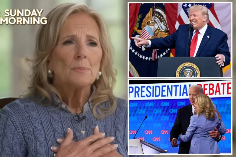 Trump critique l'affirmation de Jill Biden sur un AVC