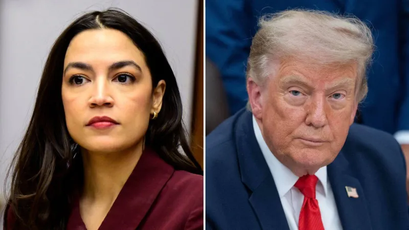 Trump Predicts AOC 2028 Run as She Shifts Stance