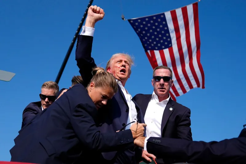 Trump Reportedly Banned the AP From Coverage Over Rights To Raised Fist Photo