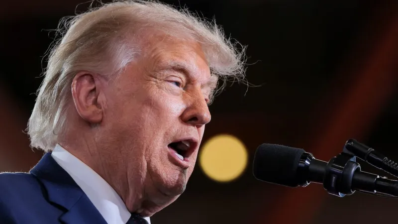Trump Skips Son's Wedding for Washington Events