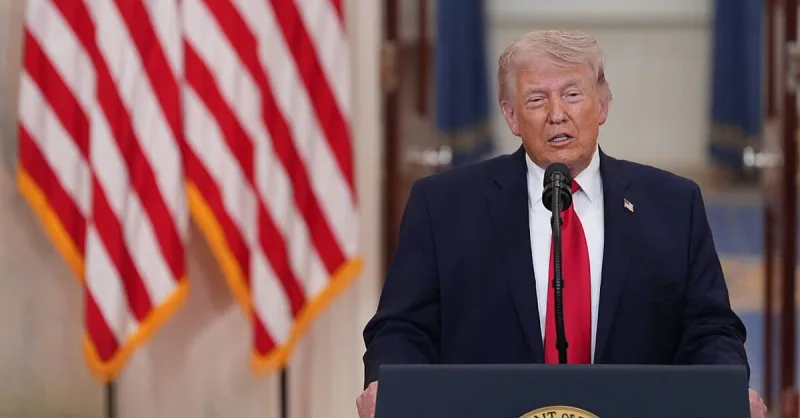 Trump suggests nations 'grab' Strait of Hormuz in 2026 speech