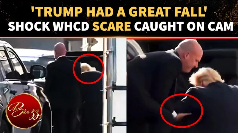 Trump's Shock WHCD Moment; Secret Service Steps In, Video Sparks Frenzy