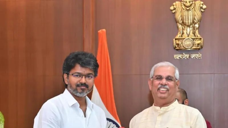 TVK's Vijay Sworn In as Tamil Nadu CM on May 10