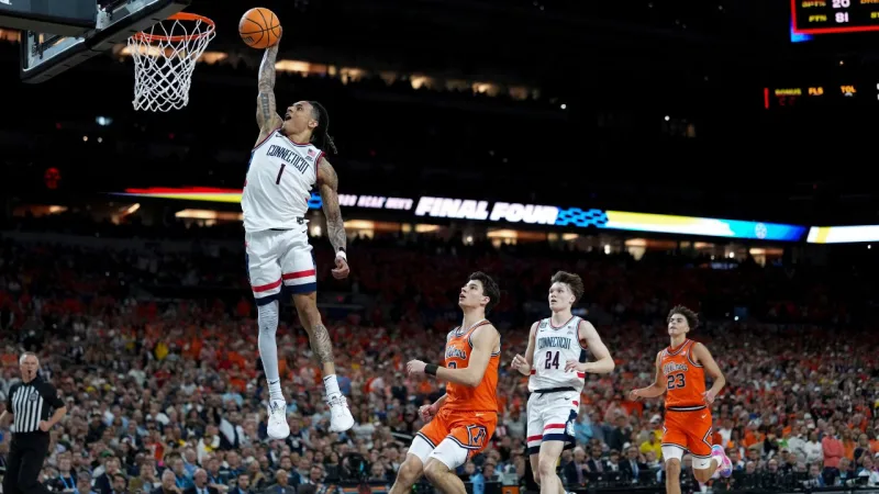 UConn defeats Illinois, advances to NCAA title game