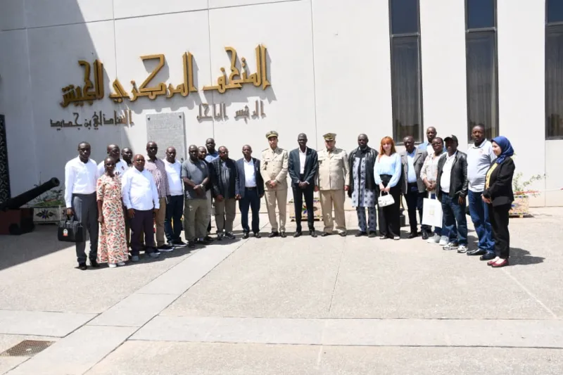Uganda NDC Delegation Tours Algeria's Army Museum