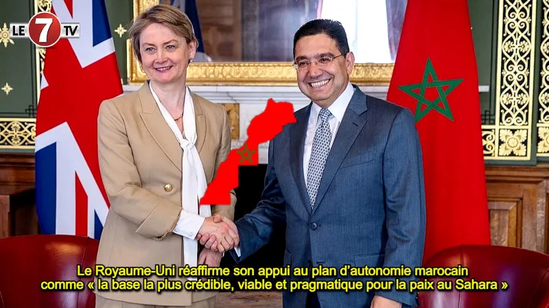 UK Reaffirms Support for Morocco Autonomy Plan as Credible