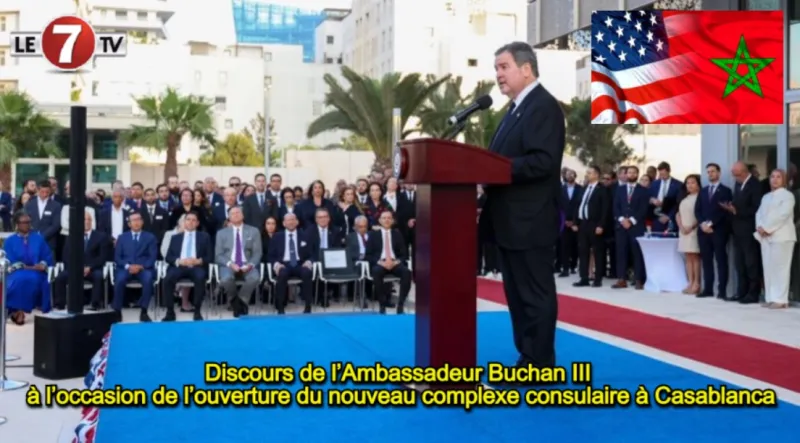 US Ambassador Buchan III Opens New Consulate in Casablanca