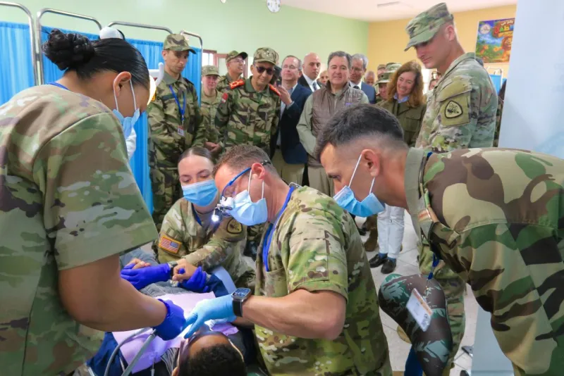 US Ambassador Joins African Lion Humanitarian Event in Dakhla