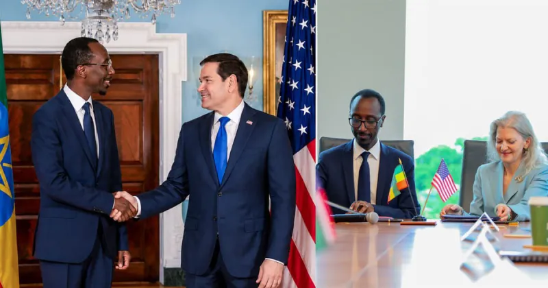 US-Ethiopia Sign Bilateral Framework Agreement