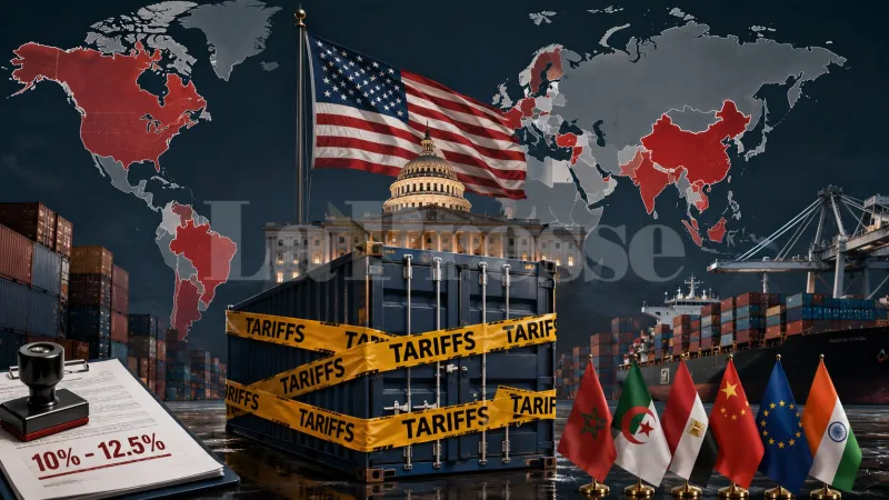 US Tariff Offensive Targets Over 60 Nations Including Morocco, Algeria