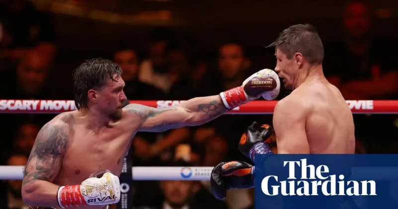 Usyk Stops Verhoeven in Dramatic Heavyweight Bout