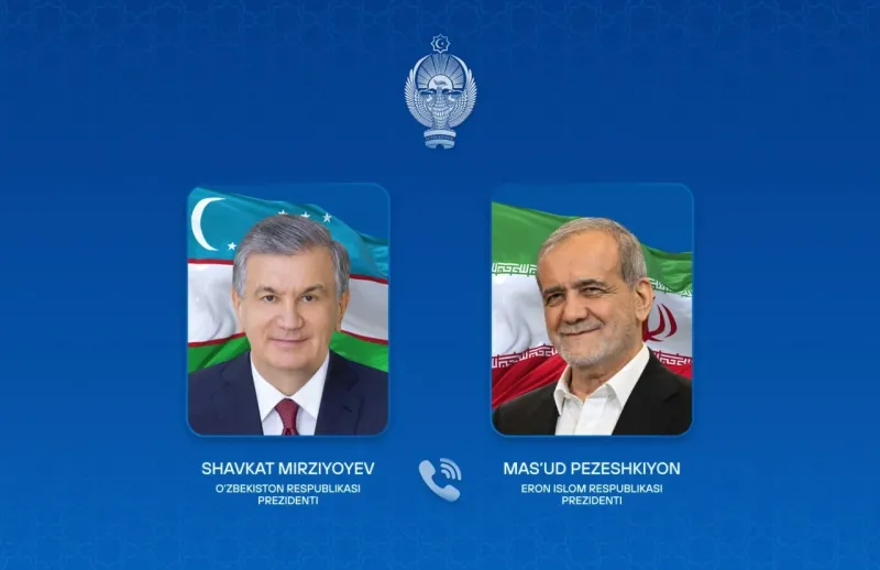 Uzbek, Iranian Presidents Discuss Middle East Tensions