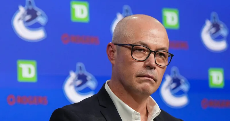 Vancouver Canucks Fire GM Patrik Allvin After Last-Place Finish