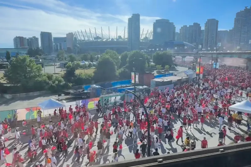 Vancouver World Cup match sets transit ridership record
