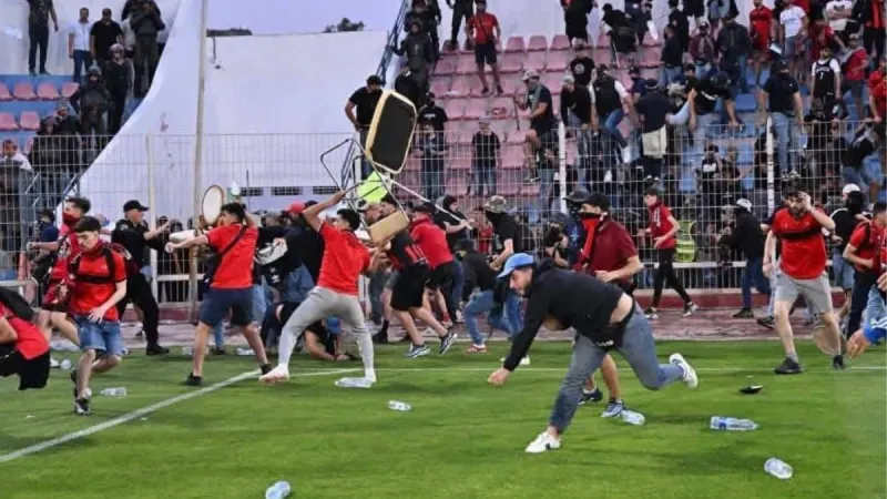 Violence Mars USM Alger Match in Morocco, CAF Launches Probe