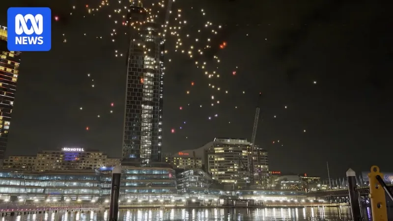 Spectacle de drones de Vivid Sydney annulé après un dysfonctionnement