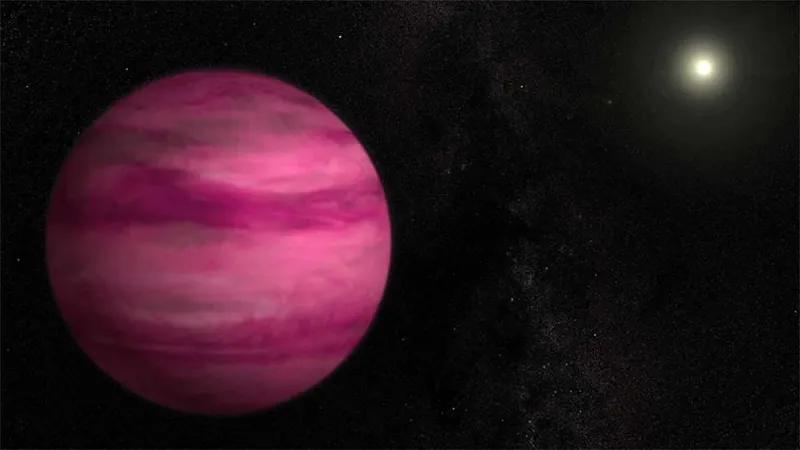 Webb Telescope Finds Possible Salt Clouds on Exoplanet GJ 504 b