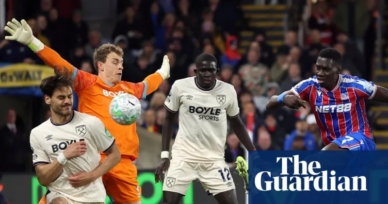 West Ham Draw at Palace, Wolves Relegated