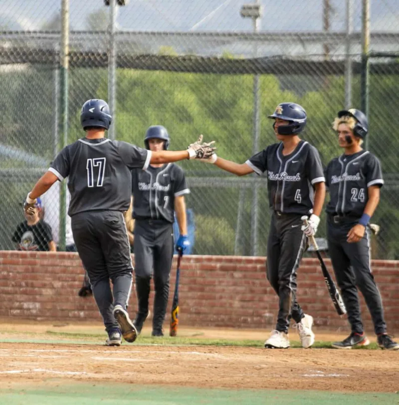 West Ranch Baseball Defeats Canyon in League Game