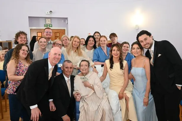 Wishaw Hospital Staff Hold Wedding for Terminally Ill Patient