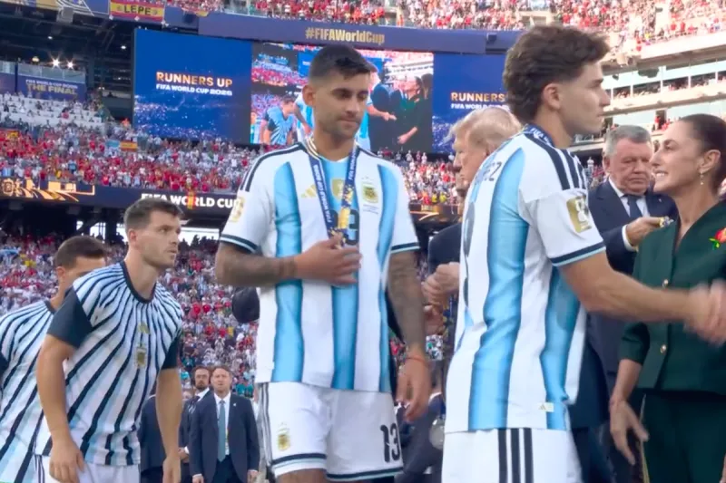 World Cup Final: Romero Handshake Snub Unverified