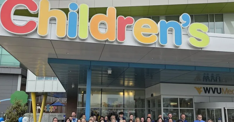 WVU Medicine Golisano Children's Hospital holds pinwheel event for child abuse prevention