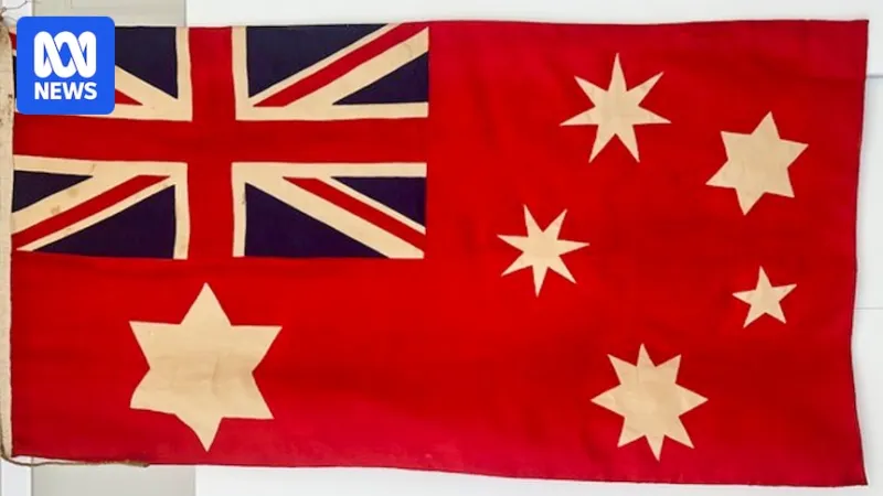 WWI Recruiting Flag Restored in Nowra Museum