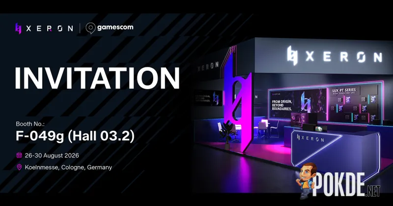XERON to Showcase PC Hardware at Gamescom 2026