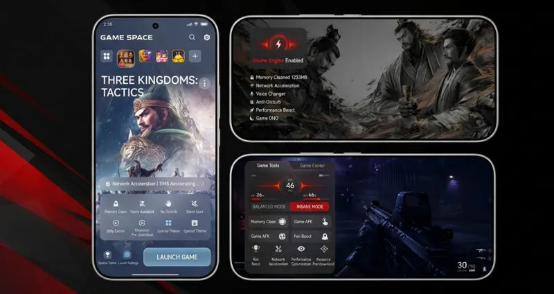Xiaomi Game Booster Replaces Game Space