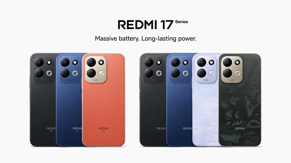 Xiaomi dévoile la série Redmi 17 avec de grosses batteries