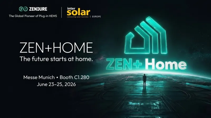 Zendure dévoile l'écosystème énergétique IA ZEN+ HOME à Intersolar 2026